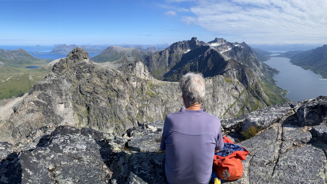 Snusing på Ersfjordtraversen