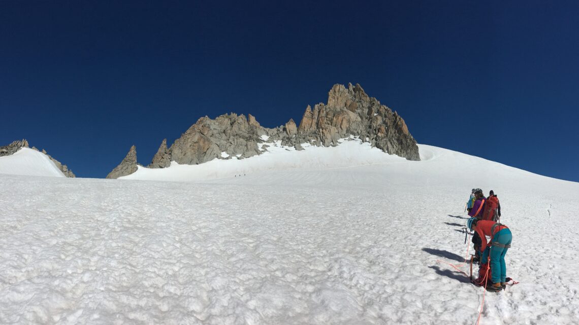 Tur på Glacier du Tour